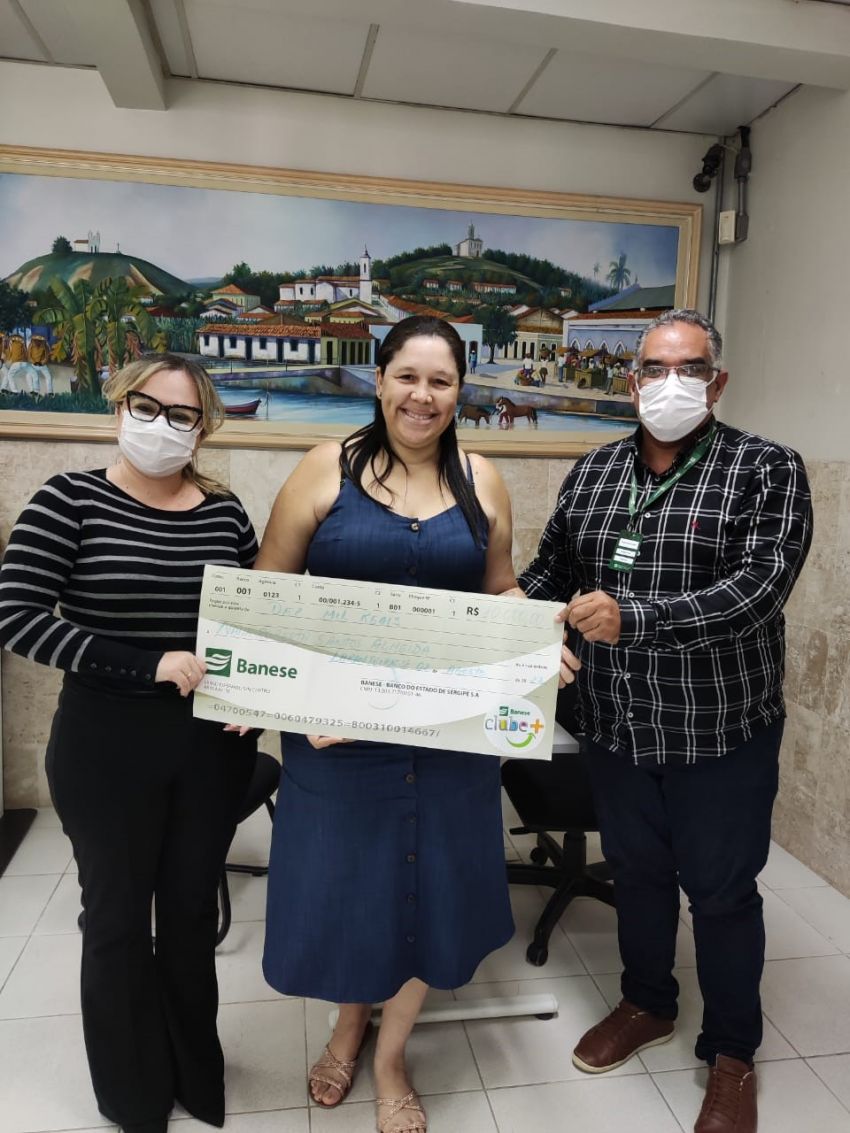 Clube de Vantagens do Banese entrega R$ 10 mil para ganhadora de Laranjeiras