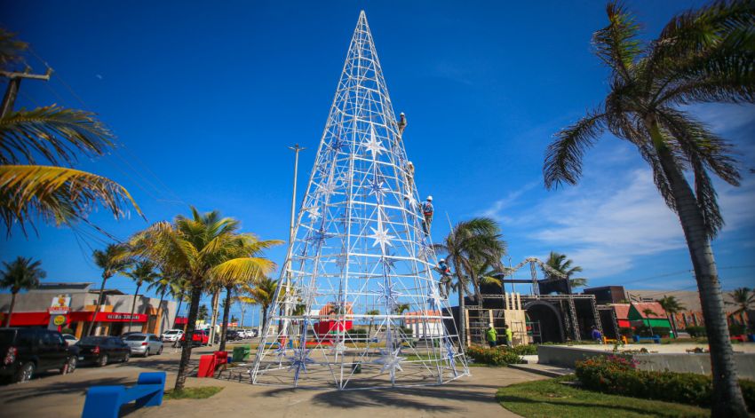 Inscrições para o comércio ambulante na Vila do Natal Iluminado na Orla da Atalaia começam nesta quinta-feira, 23