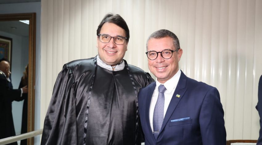 Governador participa da posse do novo desembargador do Tribunal de Justiça de Sergipe