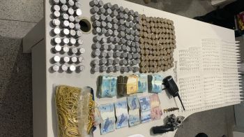 Operação apreende R$ 40 mil e prende homem por tráfico