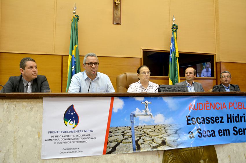 Olivier Chagas defende união entre sociedade e Estado para solucionar escassez hídrica