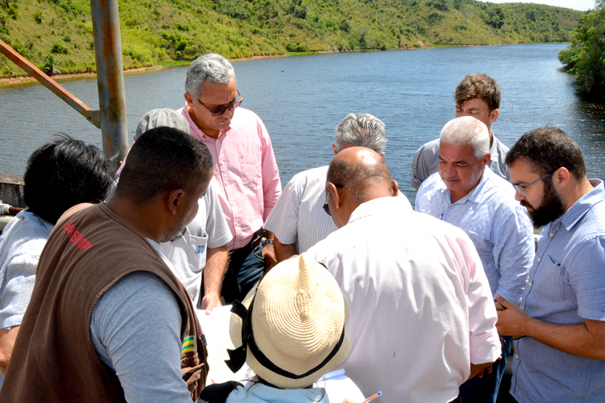 Governo realiza visita técnica em mananciais da bacia hidrográfica do rio Sergipe