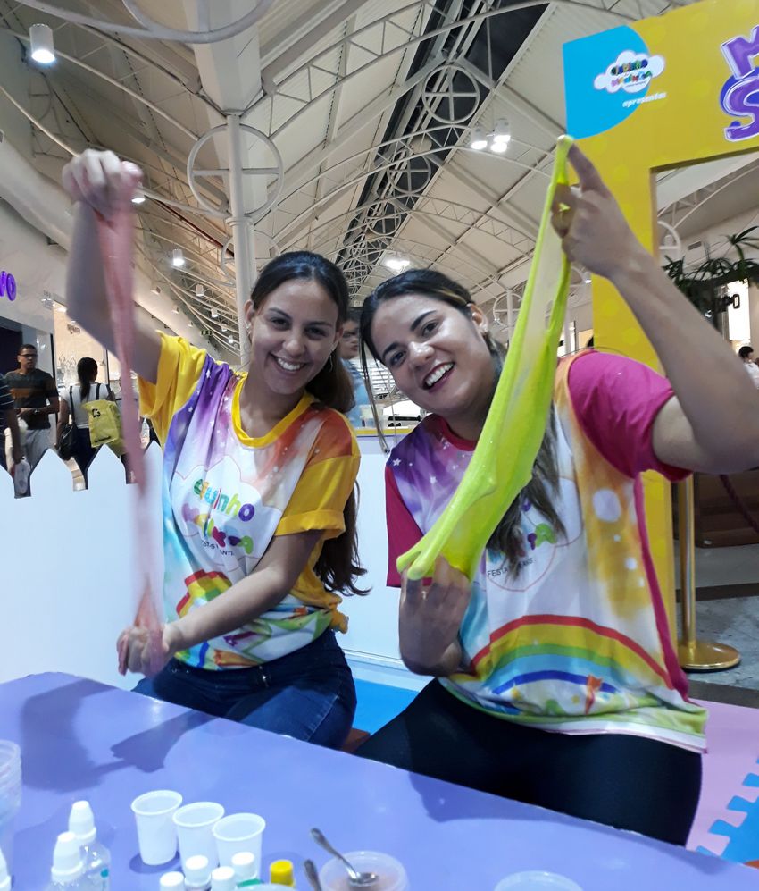 Mundo do Slime no Shopping Jardins