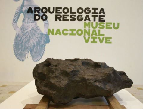 Exposição: Museu Nacional Vive mostra itens resgatados de escombros