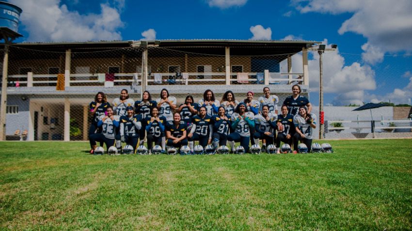 Equipe de futebol americano realiza recrutamento em Aracaju
