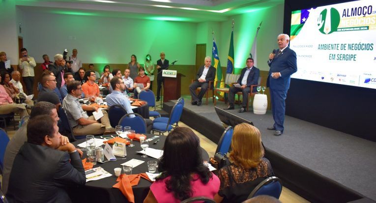 CEO anuncia data de inauguração do Tiradentes Innovation Center durante almoço com empresários