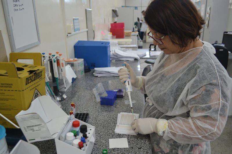 Lacen realiza orientações para diagnóstico laboratorial do sarampo