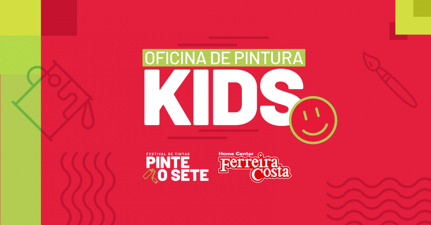 'Festival Pinte o Sete' promove oficina para crianças