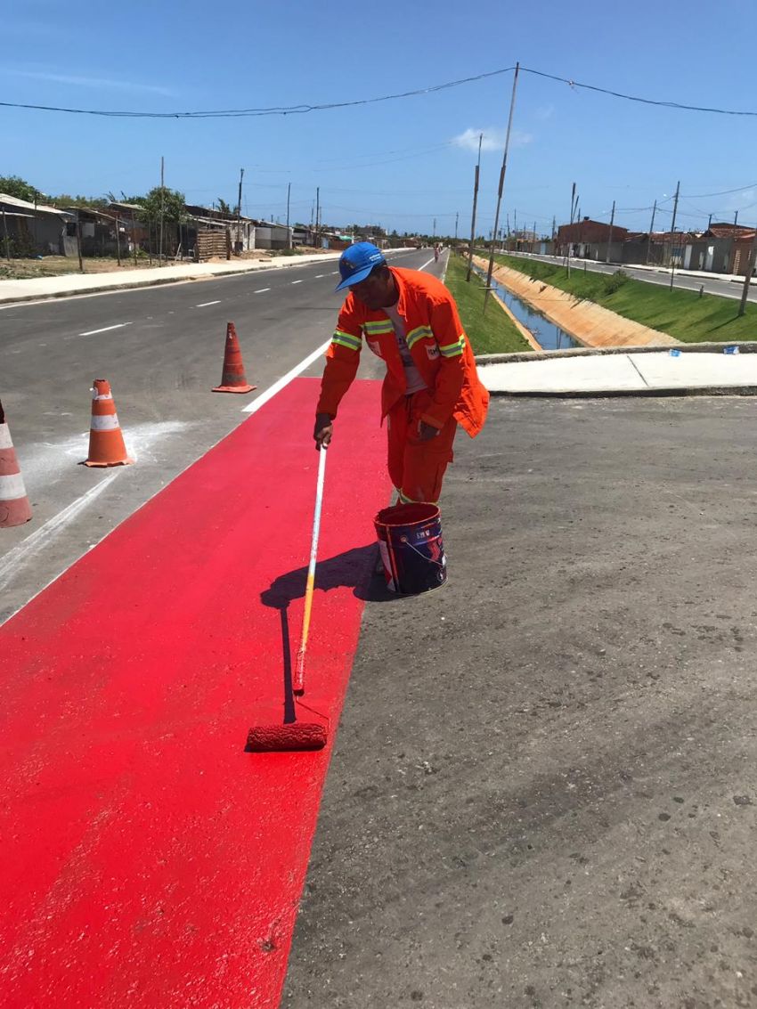 Prefeitura vai implantar ciclofaixa nas avenidas Nova Saneamento e Francisco Porto