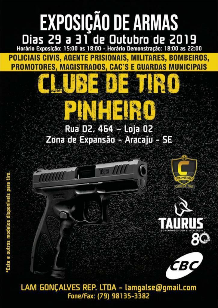 Maior exposição de armas de Sergipe acontece no fim de outubro