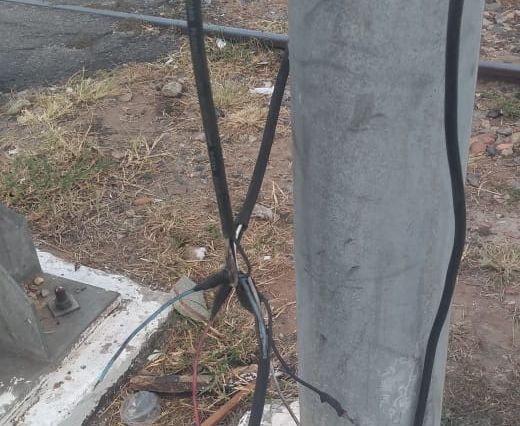 No Siqueira Campos, semáforos são alvos de vandalismo e furto de cabos