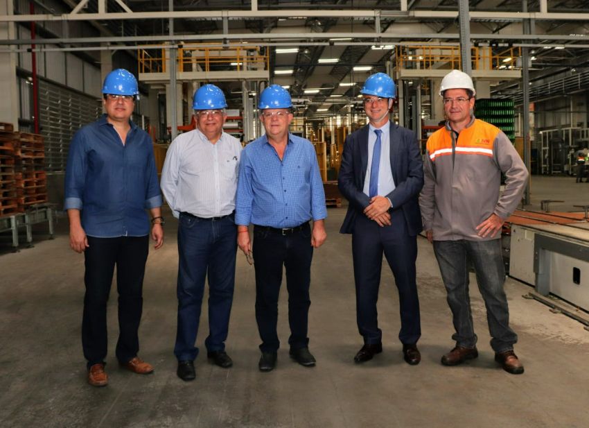 Governo do Estado reduz impostos e Fábrica de Vidros vai aumentar a produção em até 70%