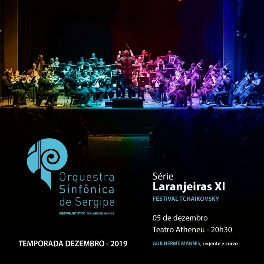 Orsse apresenta Festival Tchaikovsky em Série Laranjeiras, no Teatro Atheneu