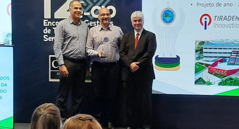 Innovation Center recebe prêmio de melhor projeto de TI