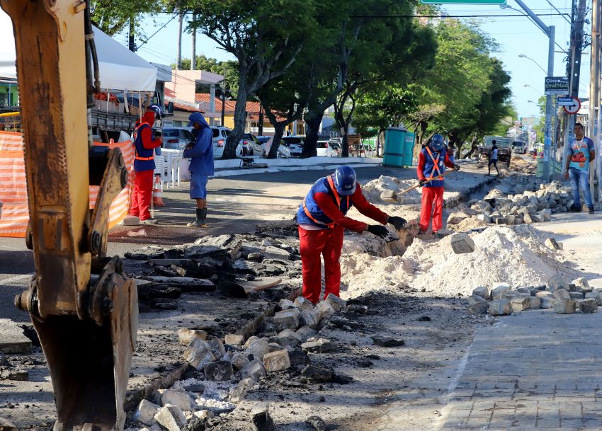 Recapeamento asfáltico: vias em obras continuam com alterações no trânsito nesta quinta-feira, 9