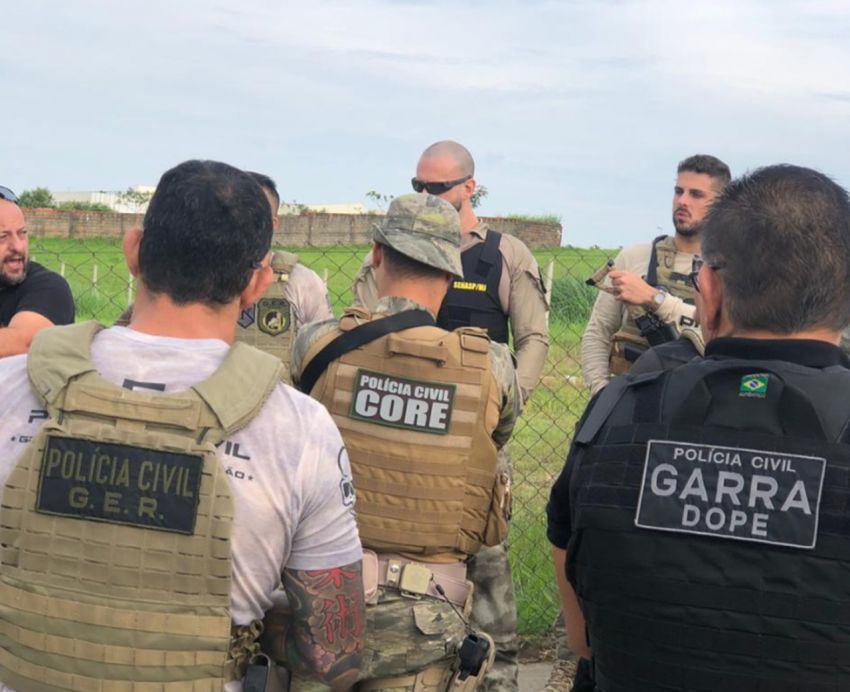 Polícia Civil realiza operação para prender integrantes de organização criminosa em PE e SP