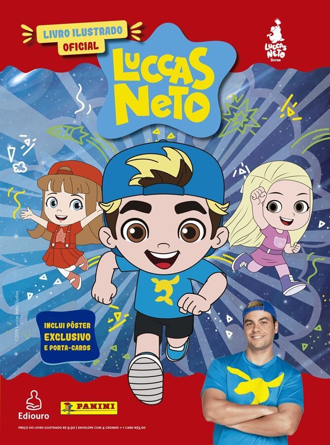 Livraria Escariz promove lançamento de livro ilustrado do Luccas Neto em Aracaju