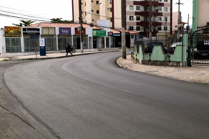 Em fase final, obra na Nestor Sampaio agrada moradores e frequentadores da via