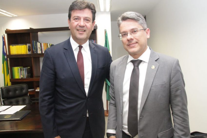 Senador Alessandro Vieira se encontra com Ministro da Saúde