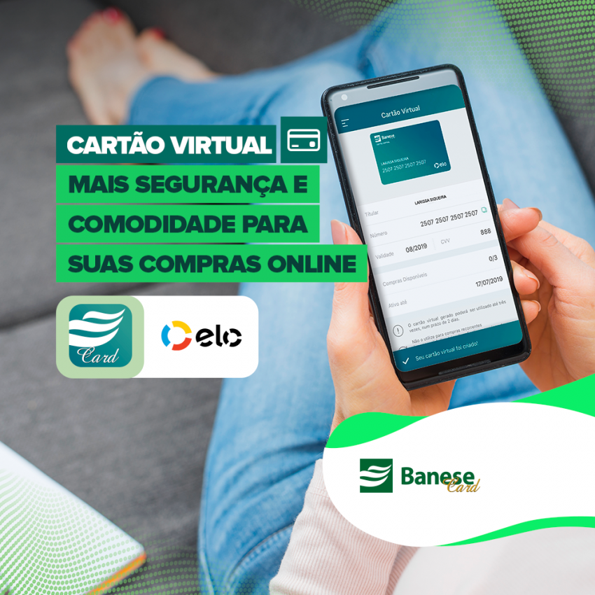 Banese Card oferece cartão de crédito digital em parceria com a Elo