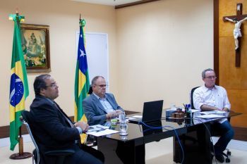 Belivaldo Chagas  participa de videoconferência com Bolsonaro e pede mais recursos para o enfrentamento ao coronavírus