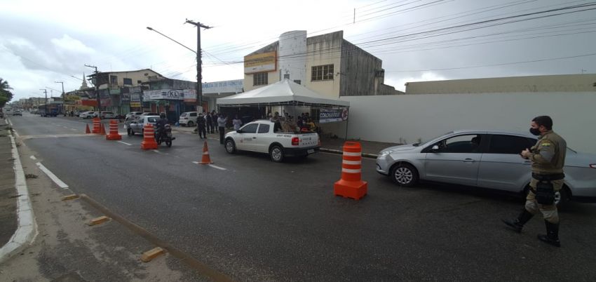 Polícia Militar e prefeituras participam de operação conjunta para coibir descumprimento de Decreto Estadual
