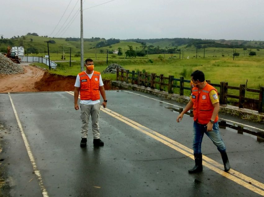 Governo realiza vistorias em cidades mais afetadas pelas chuvas