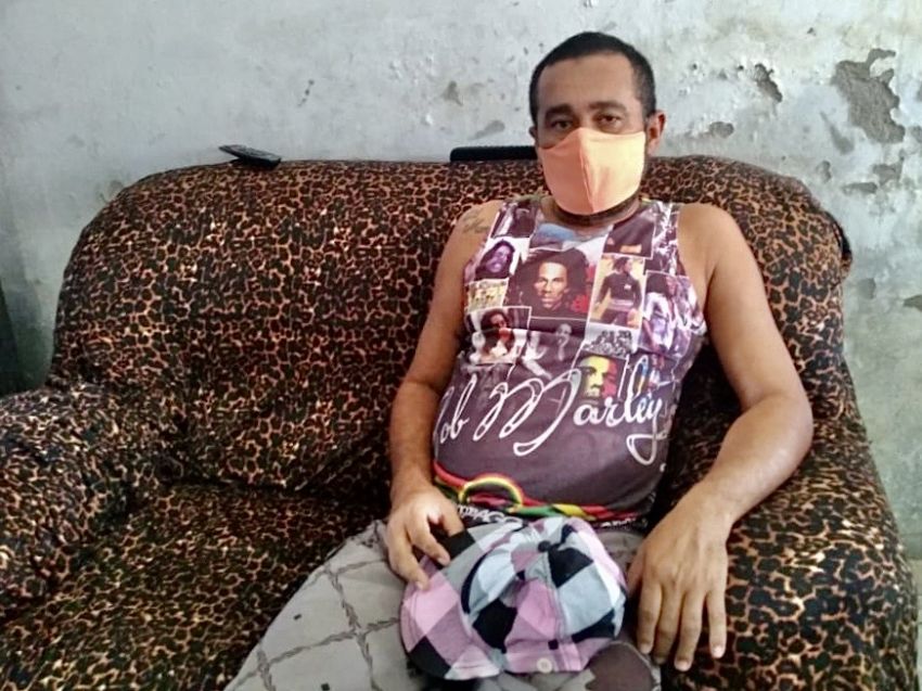'Ele vai ficar 100% com a graça de Deus', disse irmã de paciente recuperado da Covid-19