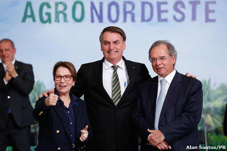 Agro manteve prateleiras cheias e exportações brasileiras na pandemia, diz ministro Paulo Guedes