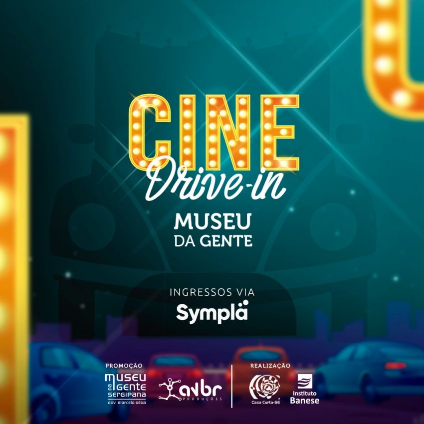 Instituto Banese e Casa Curta-se realizam cinema drive in no Museu da Gente Sergipana