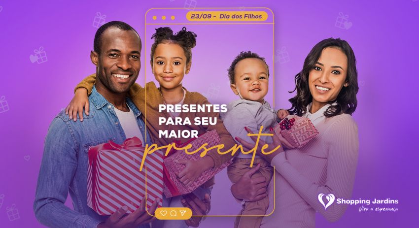 Mimos e presentes para celebrar o Dia dos Filhos