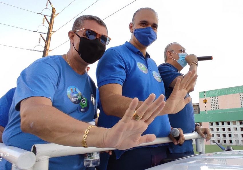 Com apoio de Fábio Henrique e Fábio Mitidieri, Adilson Júnior, faz carreata e campanha ganha força em São Cristóvão