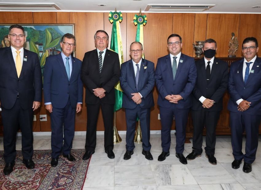 Presidente do Sindesp se reúne com Jair Bolsonaro
