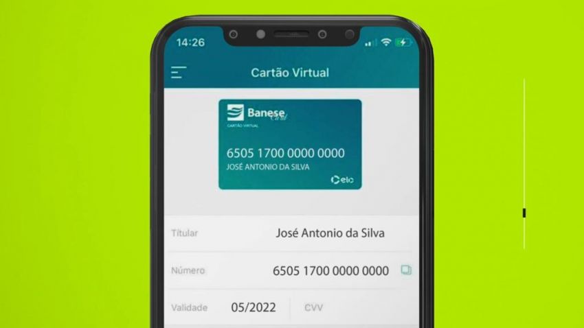 Banese Card registra aumento de 443% no uso do cartão virtual