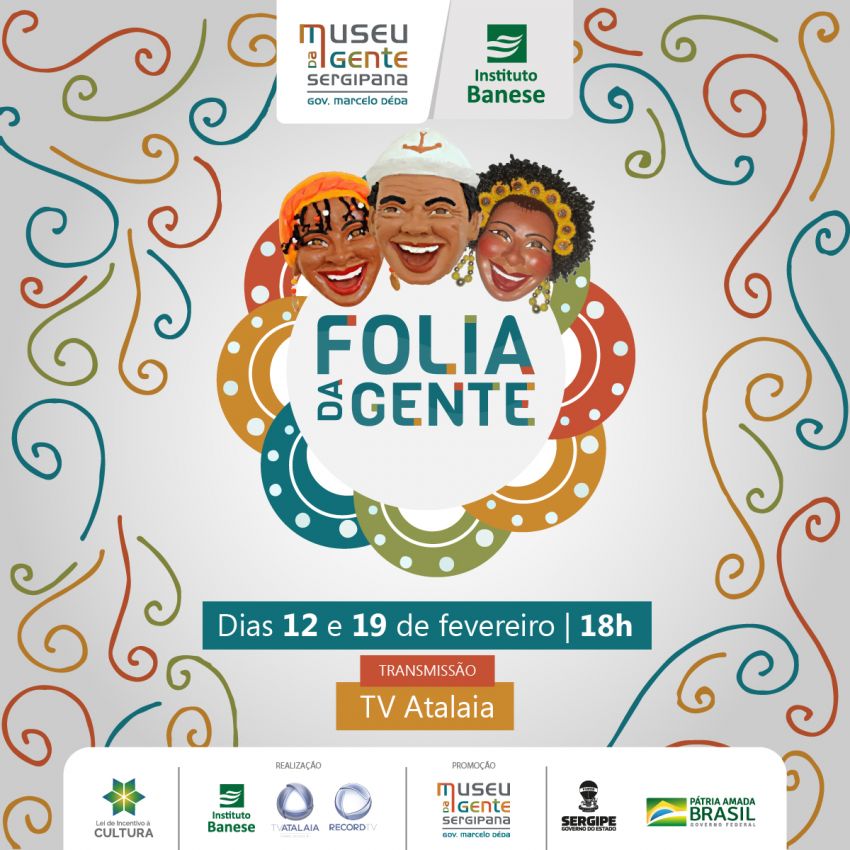 Instituto Banese e TV Atalaia realizam programa 'Folia da Gente' em comemoração ao carnaval