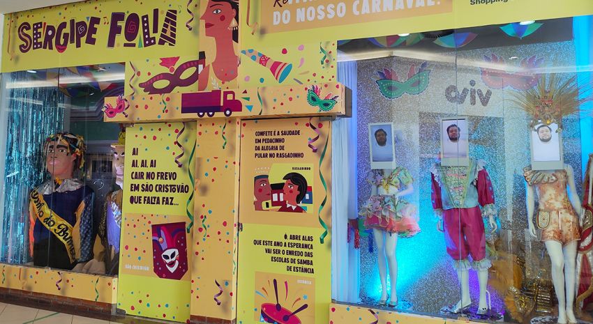 Exposição 'Sergipe Folia' convida o público a reviver a alegria do carnaval