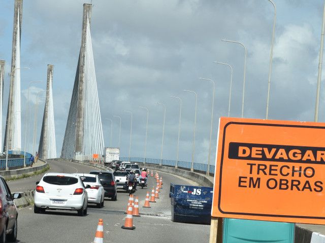 Obras na ponte Aracaju-Barra devem ser concluídas no dia 16 de maio, diz DER