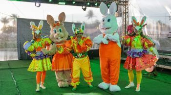 Vila da Páscoa Iluminada encerra programação neste domingo e deixa público saudoso