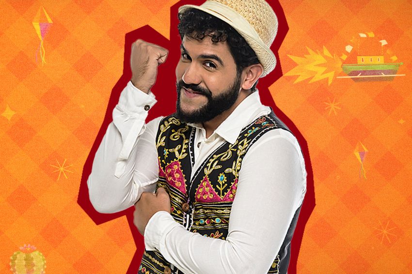 Pedro Lua comanda o Esquenta do Arraiá do Povo nesta sexta-feira