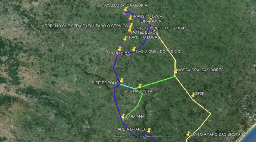 Rodovia SE-175 será interditada no domingo para execução de serviço da Deso