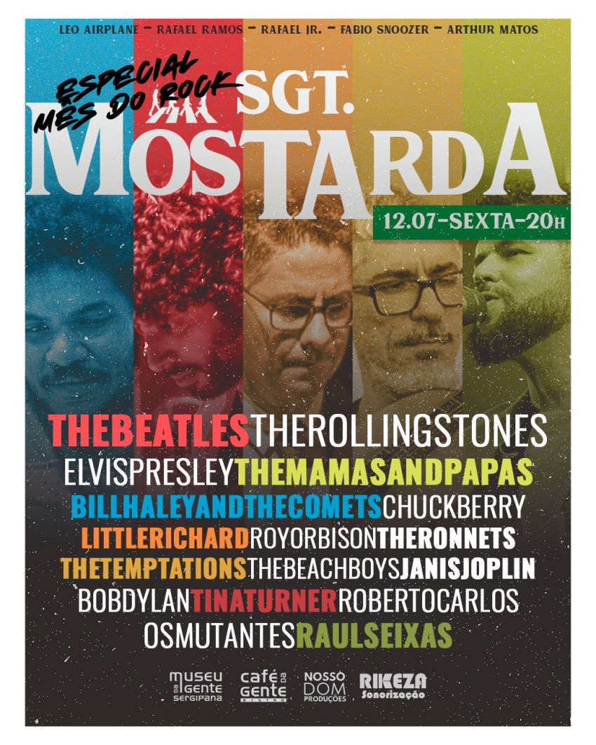 Sgt. Mostarda abre o Mês do Rock no Café da Gente Sergipana