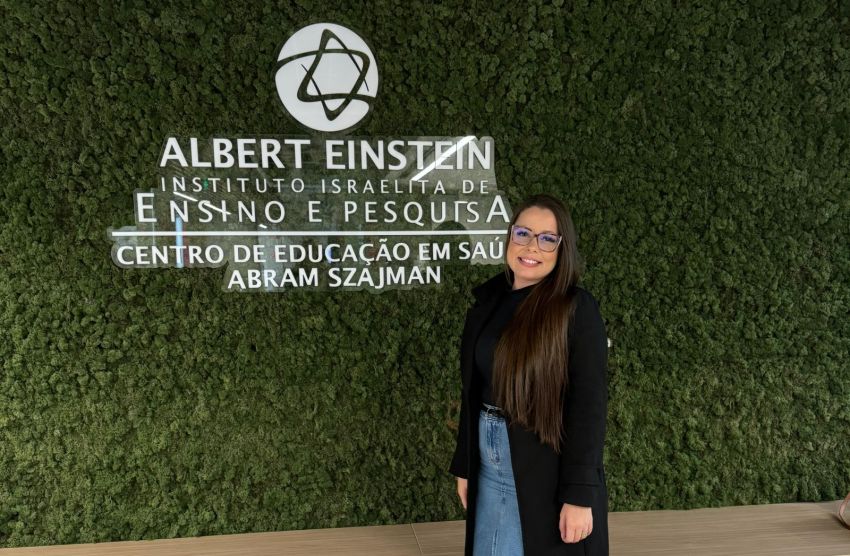 Instrutora do Senac SE participa de curso de Simulação Realística no Albert Einstein