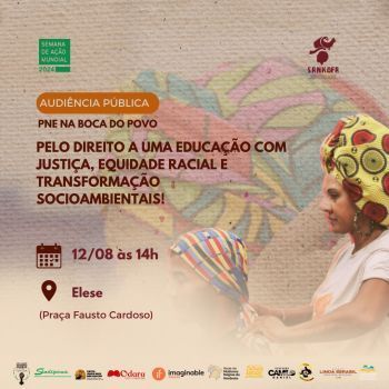 PNE na boca do povo! Plano Nacional de Educação é tema de audiência popular