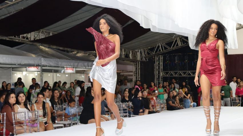 Alunos e egressos do Senac revelam todo talento na passarela do Moda Mix 2024