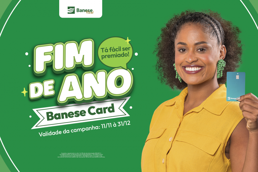 Banese Card realiza campanha de final de ano com prêmios diários de até R$ 500
