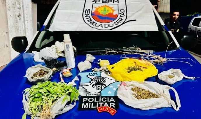 Homem é preso com mais de 180 gramas de sementes de maconha em SE