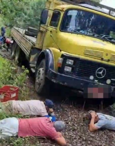 Três homens são presos em operação contra furto de trilhos de linha férrea em Pedrinhas