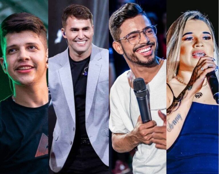 Arraiá do povo: Nadson, Tayrone, Luanzinho e Liene se apresentam na ‘Terça do arrocha’