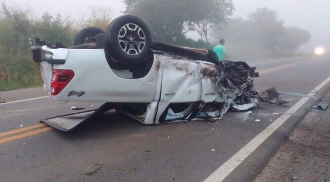 BR-235: vereador de Frei Paulo e mais duas vítimas morrem em acidente