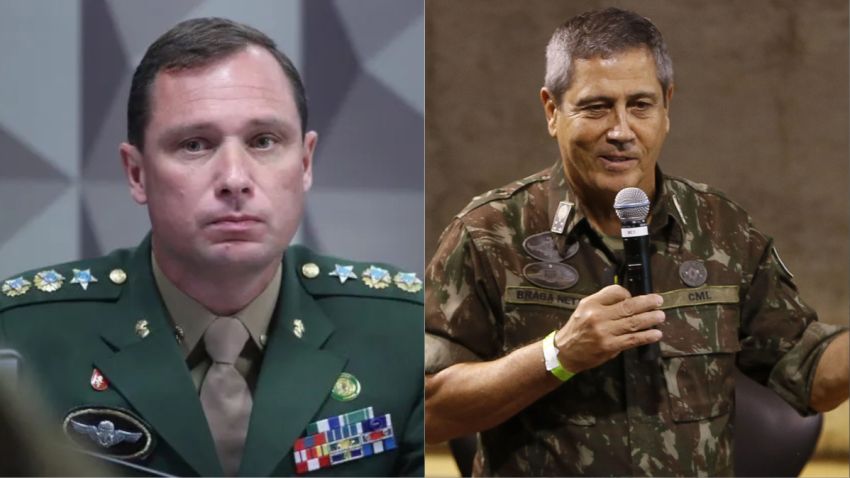 Cid e Braga Netto mantêm versões conflitantes em acareação